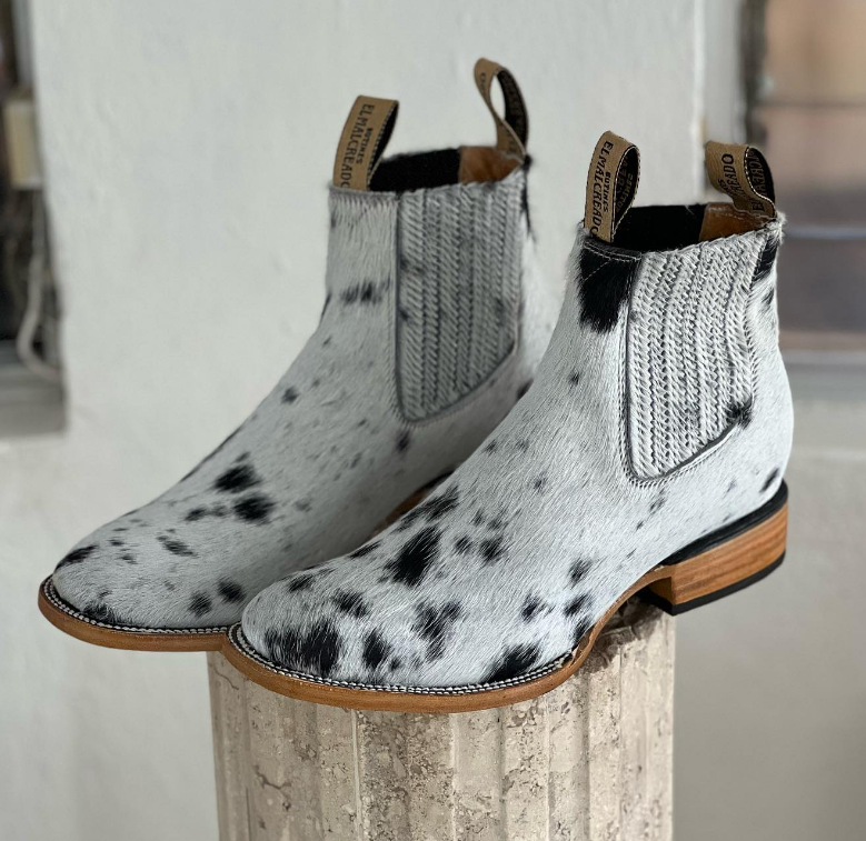 Italian Honey Tooled Boots