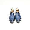 Wholecut Leather Loafer And Laser Pattern