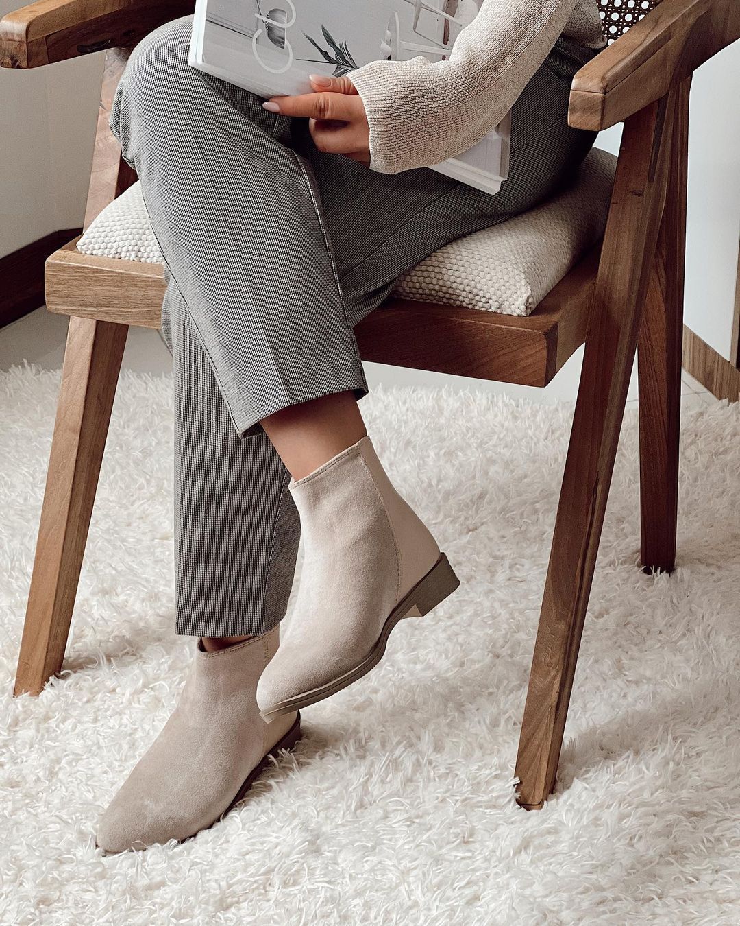 Pointed Toe Patchwork Shoes