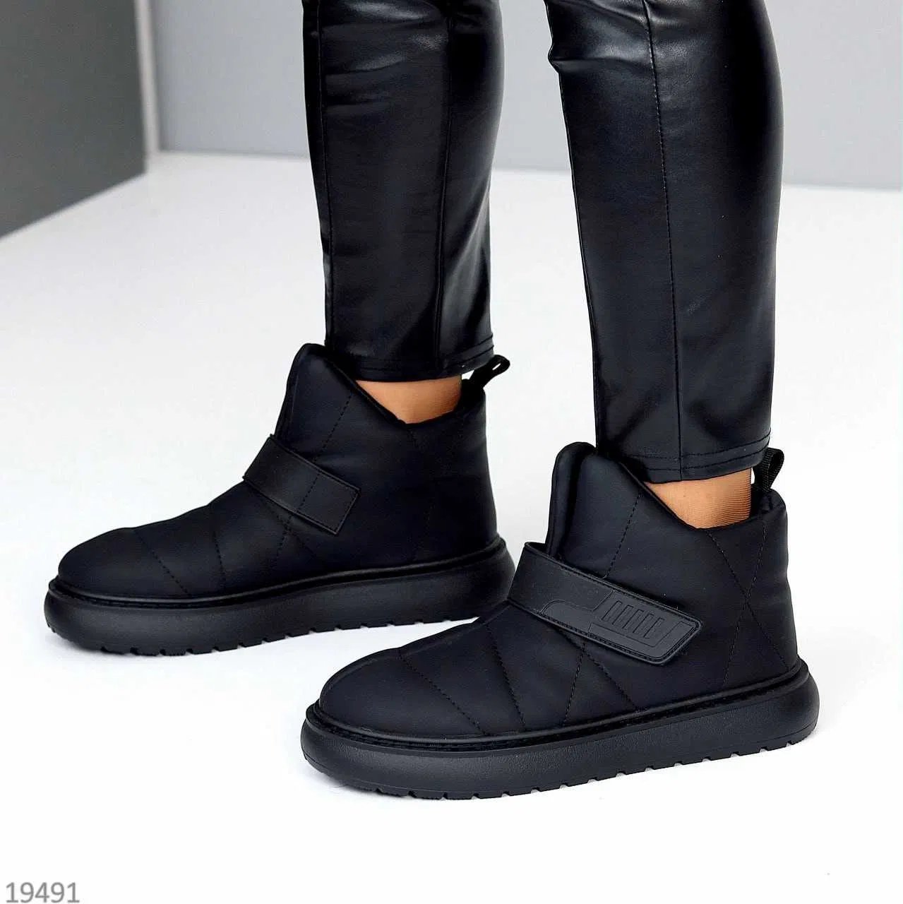Winter warm waterproof cotton shoes