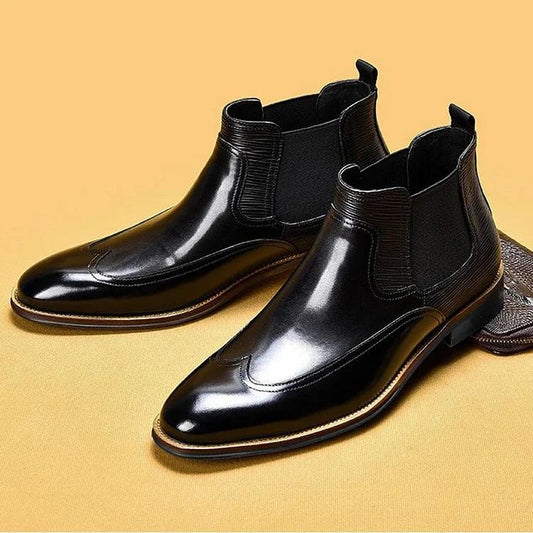 Men's Colorblock Chelsea Boots