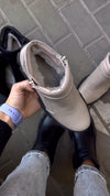 Height Increasing Warm Double Zipper Boots