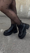 Thick Bottomed Height Increasing Warm Small Leather Boots