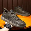 Fall Men's New Breathable Waterproof Non-slip Board Shoes