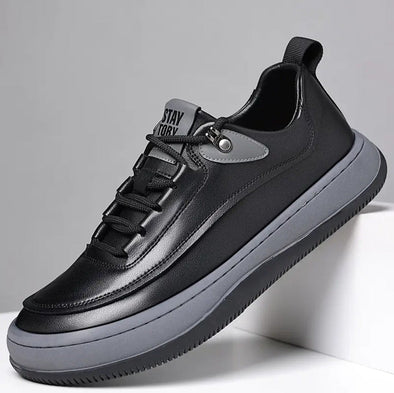 2023 New Fashion Leather Wool Sneakers
