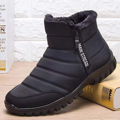 Men's Fleece Lining Warm Winter Non-slip Snow Boots