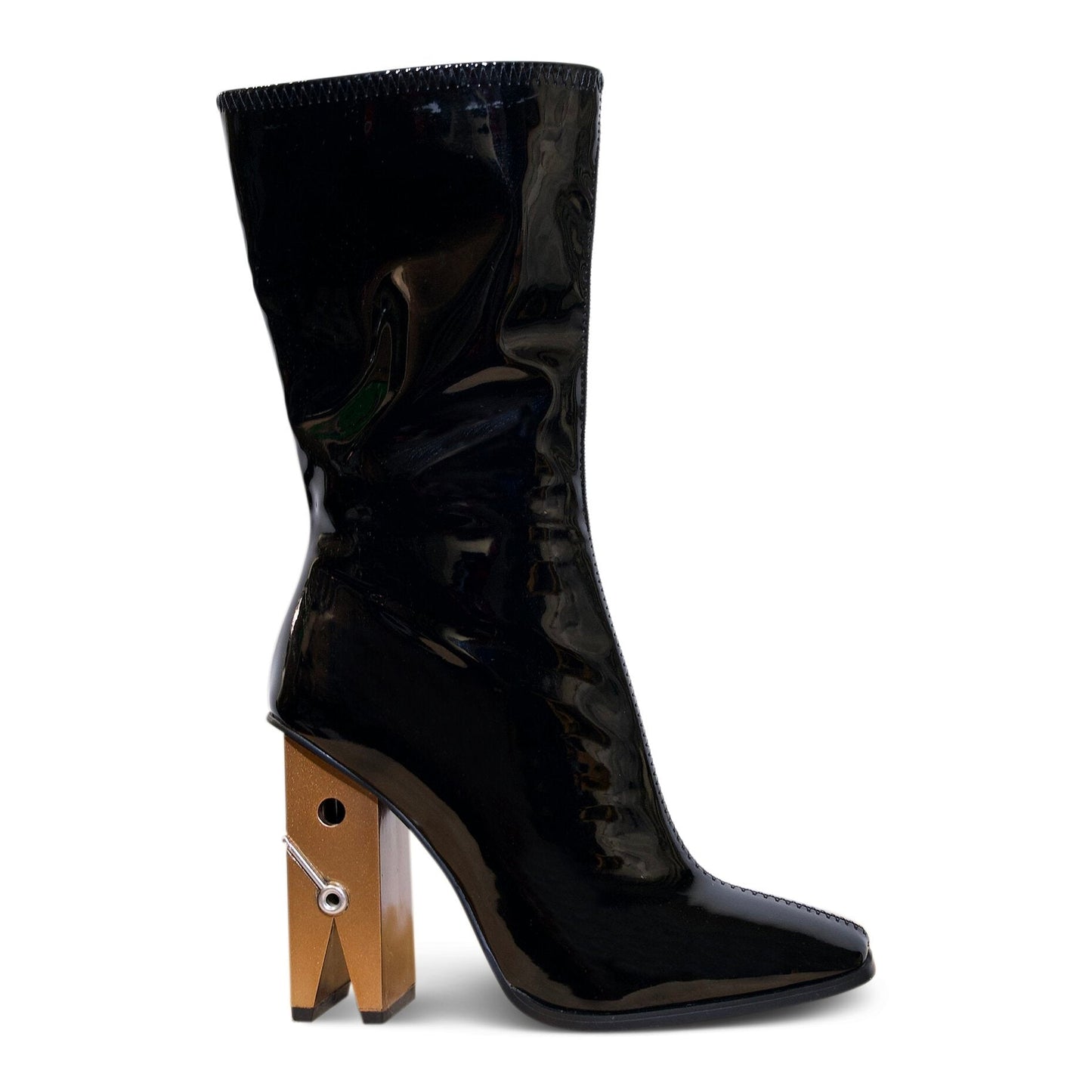 Black Clothes Pin Shoe