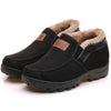 Men's Comfortable Waterproof Warm Cow Leather Snow Boots