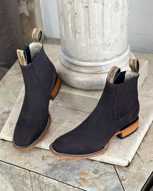 Italian Honey Tooled Boots