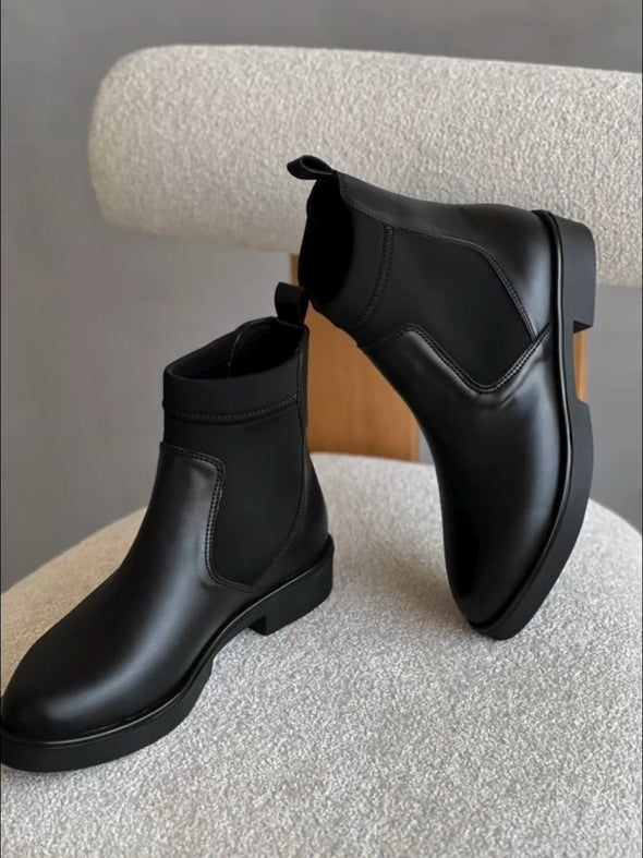 Black Easy Wear Boots