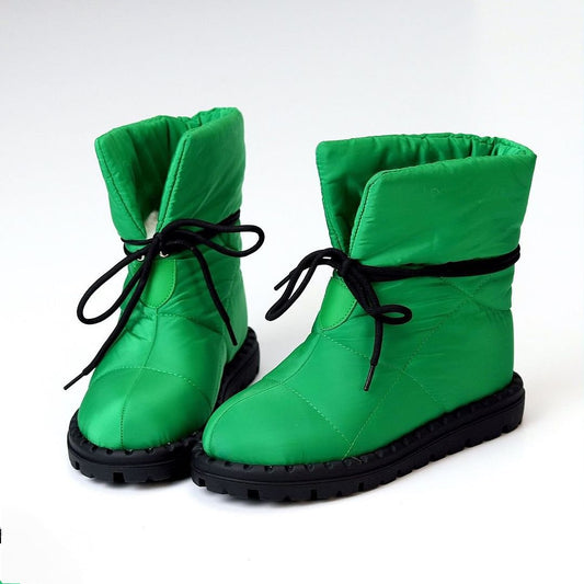 Warm waterproof cotton shoes