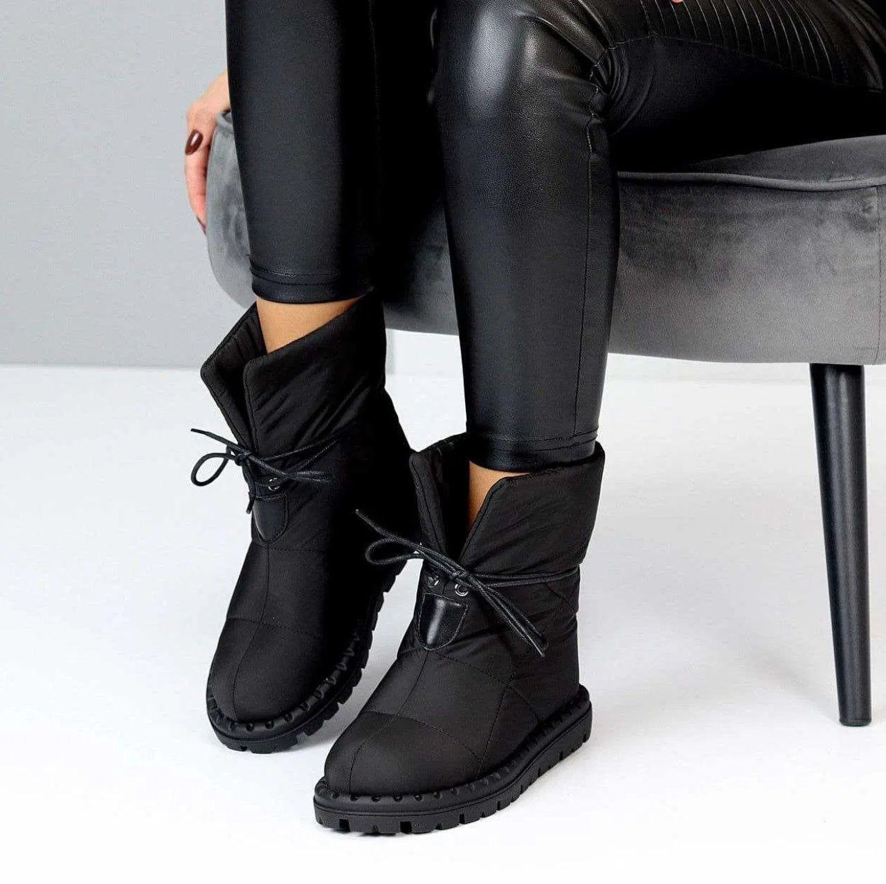 Warm waterproof cotton shoes