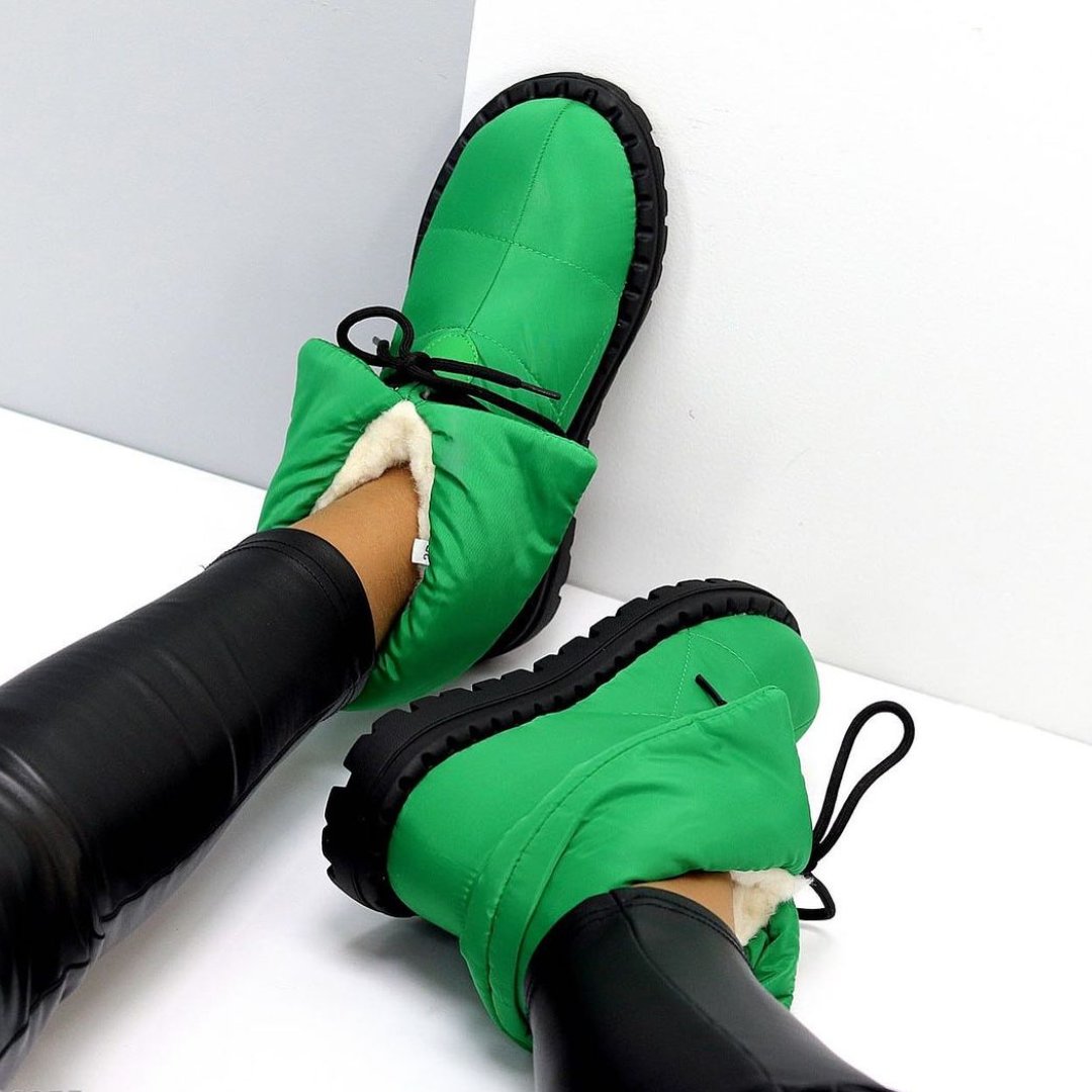 Warm waterproof cotton shoes